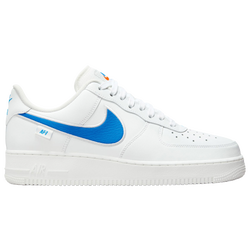 Men's - Nike Air Force 1 Low '07 - White/Blue/Orange
