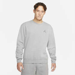 Men's - Jordan Essential Fleece Crew - Grey/Black