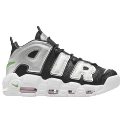 Women's - Nike Air More Uptempo - White/Black/Green