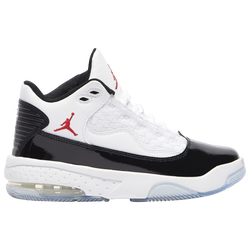 Boys' Grade School - Jordan Max Aura 2 - White/Red/Black