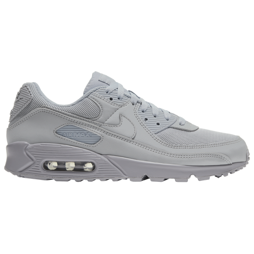 

Nike Mens Nike Air Max 90 - Mens Running Shoes Wolf Grey/Wolf Grey/Black Size 7.5