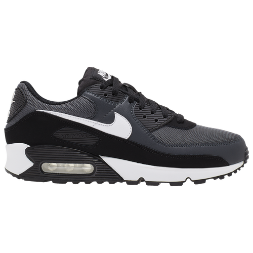 

Nike Mens Nike Air Max 90 - Mens Running Shoes Iron Grey/White/Dark Smoke Grey Size 7.5
