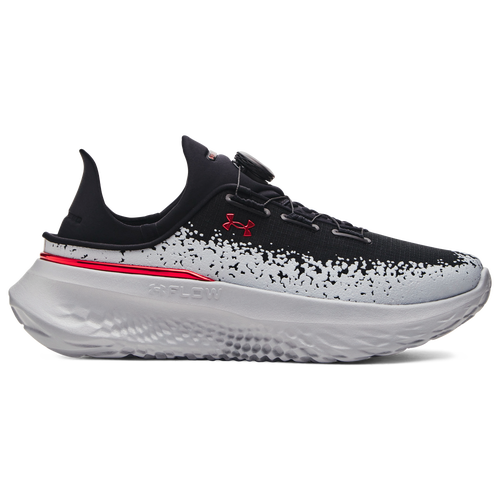 

Under Armour Mens Under Armour SlipSpeed Mega Ripstop - Mens Basketball Shoes Mod Grey/Black/Red Size 8.0