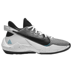 Boys' Grade School - Nike Freak 2 - White/Black/Orange