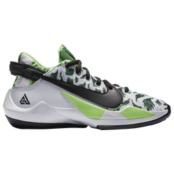 Boys' Grade School - Nike Zoom Freak 2 - Black/Green/Purple