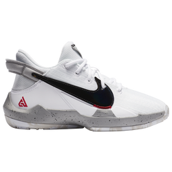 Boys' Preschool - Nike Zoom Freak 2 - White/White/University Red