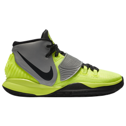 Boys' Grade School - Nike Kyrie 6 - Volt/Black