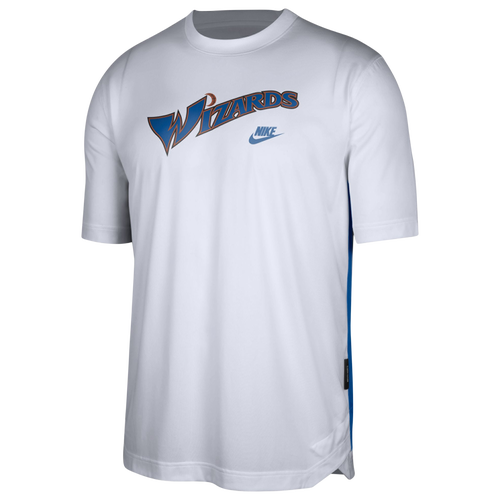 

Nike Mens Washington Wizards Nike NBA Pregame T-Shirt - Mens Black/White Size M