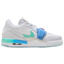 Boys' Grade School - Jordan Legacy 312 Low - White/Red/Emerald