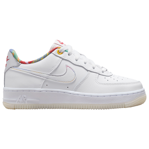 Shop Nike Boys  Air Force 1 Lv8 In White/white/white