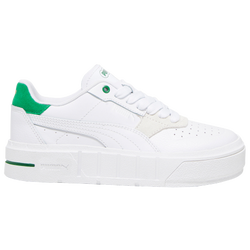 Girls' Grade School - PUMA Cali Court Match - Puma White/Archive Green