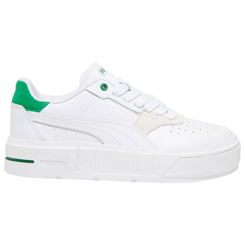 Puma Kids' Girls  Cali Court Match In  White/archive Green