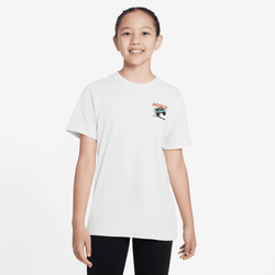 Boys' Grade School - Nike NSW Sole Rally T-Shirt - White/White