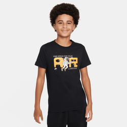 Boys' Grade School - Nike NSW Air 1 T-Shirt - Black/Black