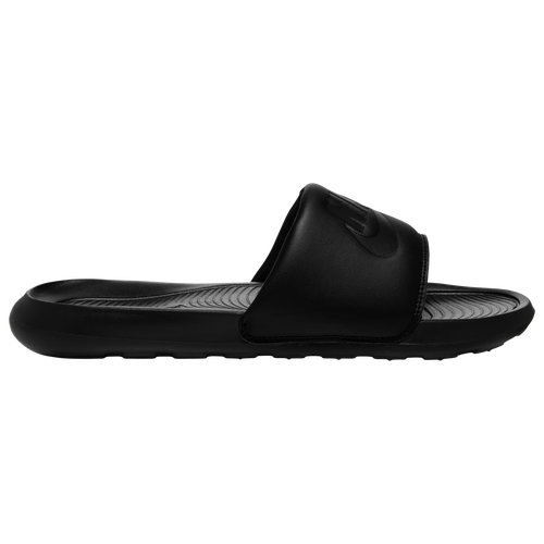 Nike Mens  Victori One Slides In Black/black/black