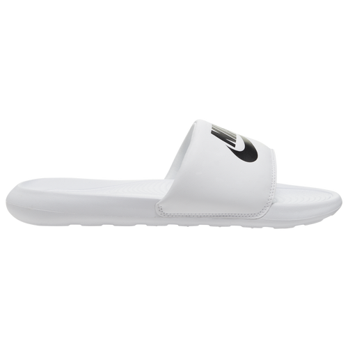 

Nike Mens Nike Victori One Slides - Mens Shoes White/Black/White Size 13.0