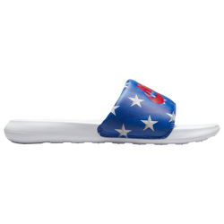 Women's - Nike Victori One Slides - Game Royal/Univ Red/Summit White