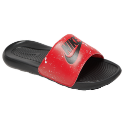 Mens - Nike Victori One Slides - Red/Black/White