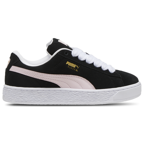 

PUMA Womens PUMA Suede XL - Womens Basketball Shoes Black/Whisp Of Pink Size 8.5