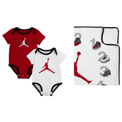 Boys' Infant - Jordan Milestone Blanket Box Set - White/White