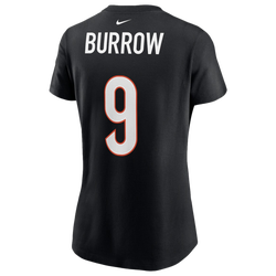 Women's - Nike Bengals Player Name & Number T-Shirt - Black