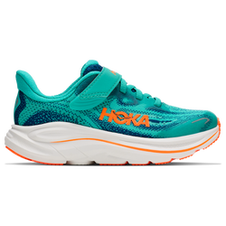 Boys' Preschool - HOKA Clifton 10 - Blue/Orange
