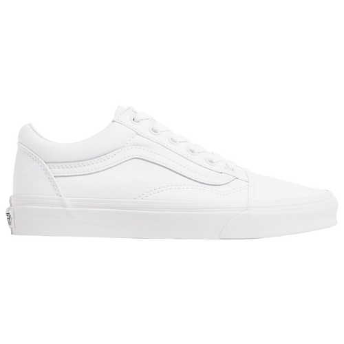 Shop Vans Womens  Old Skool In True White/true White