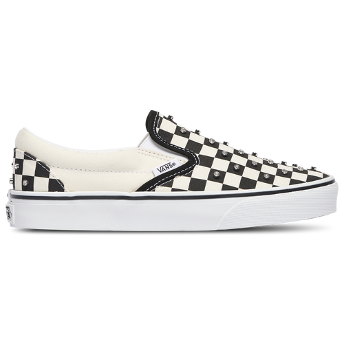 WOMENS - Vans Classic Slip-On - White/Black