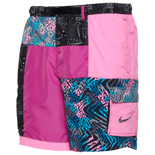 

Nike Mens Nike What The 7" Volley Shorts - Mens Pink/Multi Size XXL