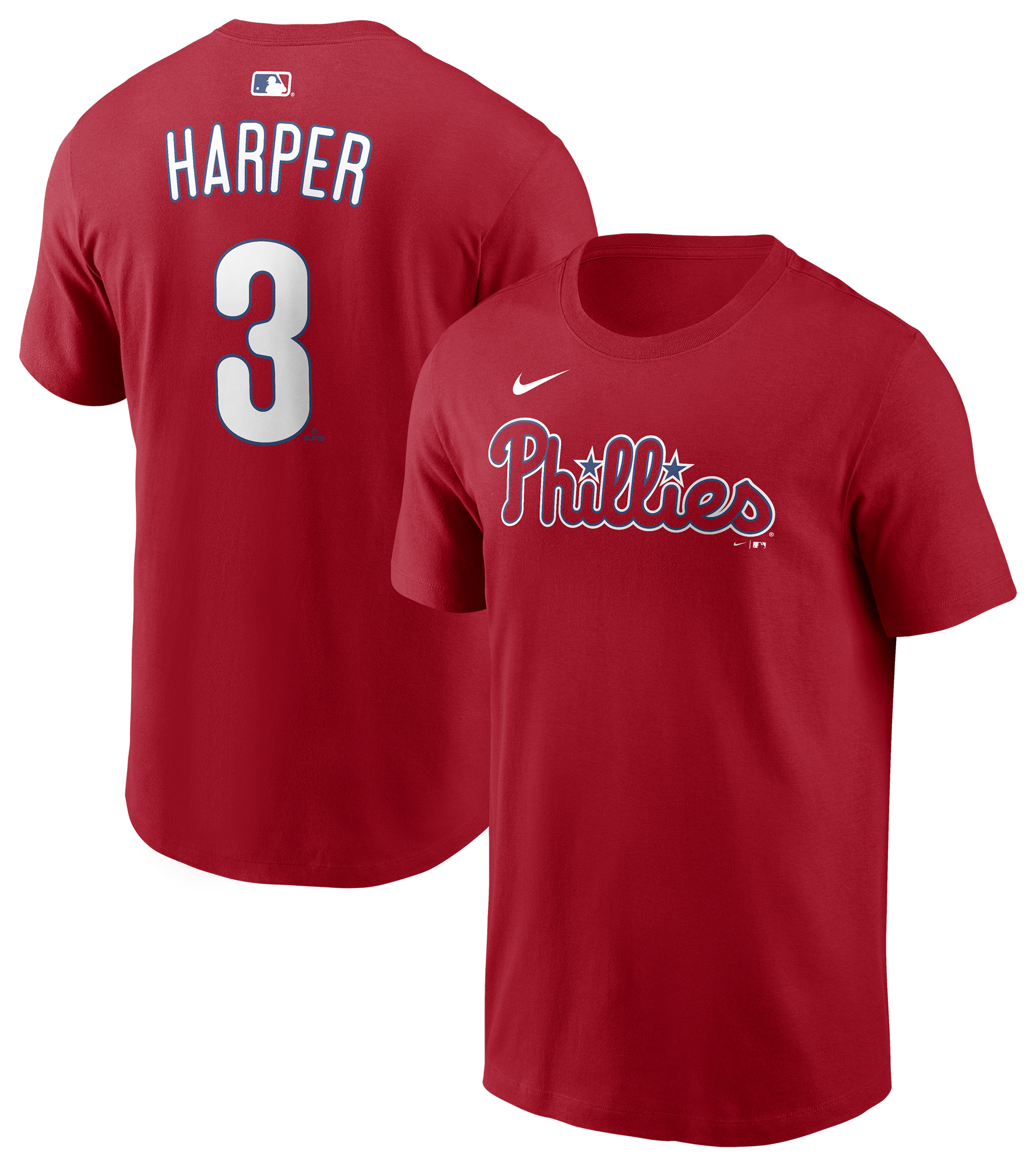 Nike MLB Philadelphia Phillies Name and Number Tshirt - Men's