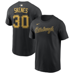 Men's - Nike MLB Name & Number Short Sleeve T-Shirt - Black