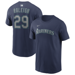 Men's - Nike MLB Name & Number Short Sleeve T-Shirt - Navy