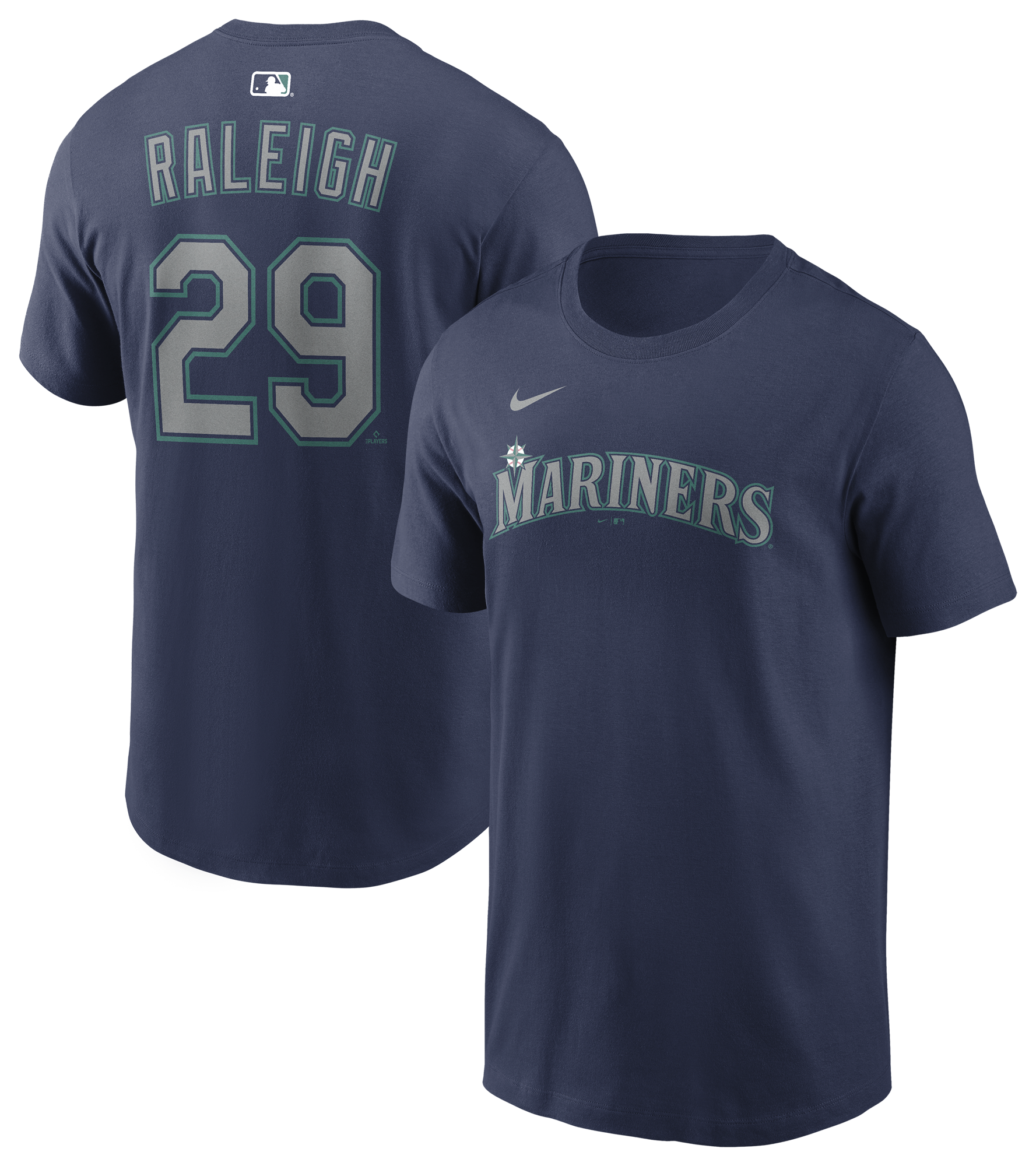 Nike Mariners Name & Number T-Shirt - Men's