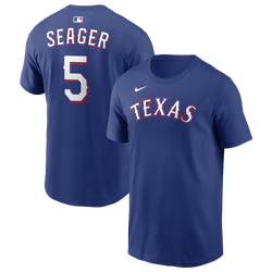 Men's - Nike MLB Name & Number Short Sleeve T-Shirt - Blue