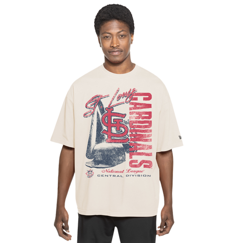 New Era Mens Batter Short Sleeve T-Shirt - - White