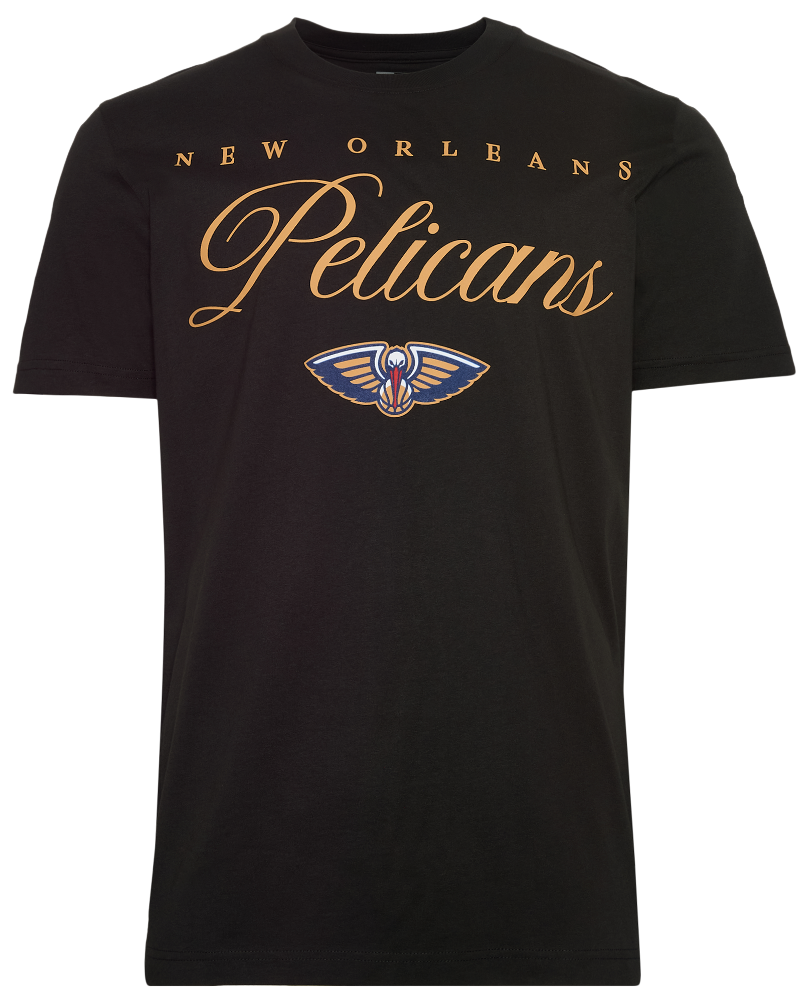 New Era Pelicans Script Logo T-Shirt - Men's