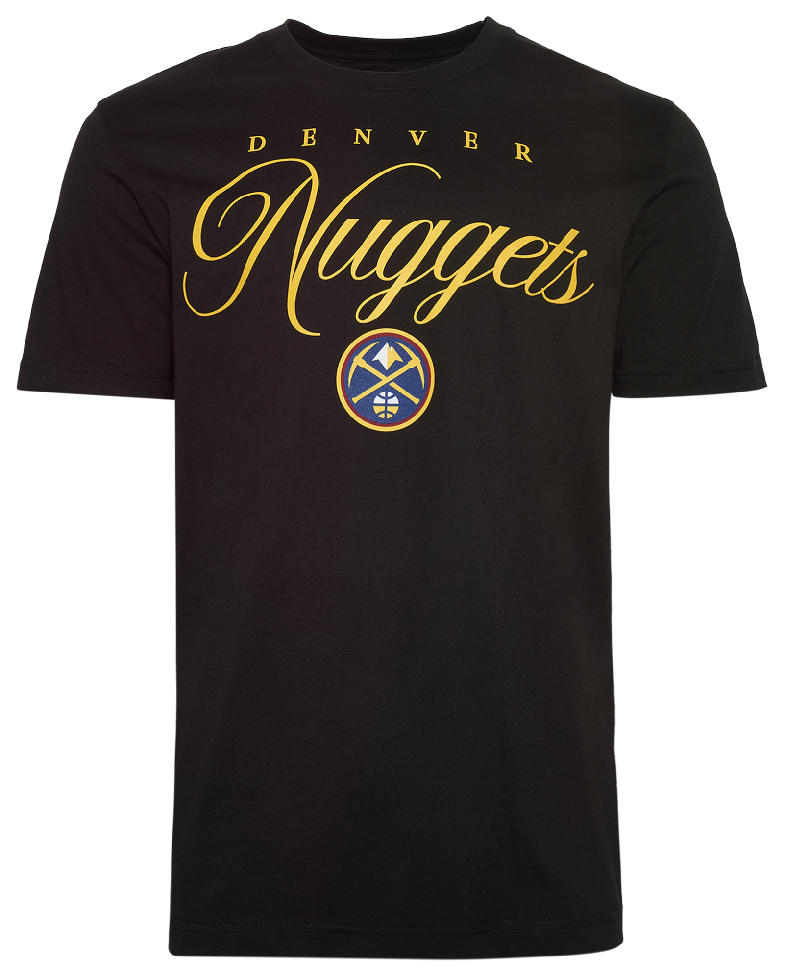 New Era Nuggets Script Logo T-Shirt - Men's