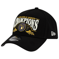 Adult - New Era Brewers 9Forty WS Champ 26 AF Cap - Black