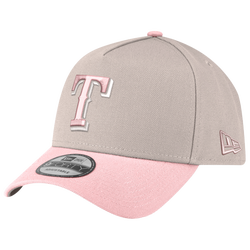 Adult - New Era Rangers 940AF Cap - Silver/Pink