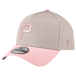 Adult - New Era Pirates 940AF Cap - Silver/Pink