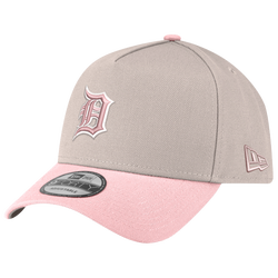 Adult - New Era Tigers 940AF Cap - Silver/Pink