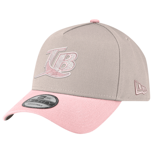 New Era Tampa Bay Rays Rays 940AF Cap - Adult - Silver / Pink