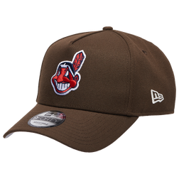 New Era Indians Two Toned City Upside Wordmark Cap - Adult