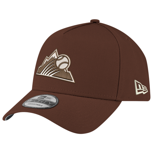New Era Womens Colorado Rockies Rockies 940AF Cap - Adult - Brown