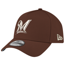 Adult - New Era Brewers 940AF Cap - Brown