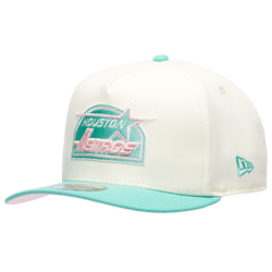 Men's - New Era Astros 950AF Curve 35th Anniversary Cap - Clear Mint/Chrome