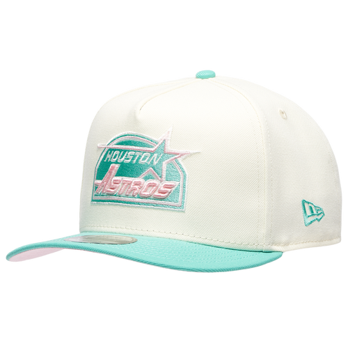 MENS - New Era Astros 950AF Curve 35th Anniversary Cap - Clear Mint/Chrome