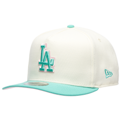 Adult - New Era Dodgers 950AF Curve 50th Anniversary Cap - Clear Mint/Chrome