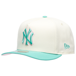Men's - New Era Yankees 950AF '96 World Series Curve Cap - Clear Mint/Chrome