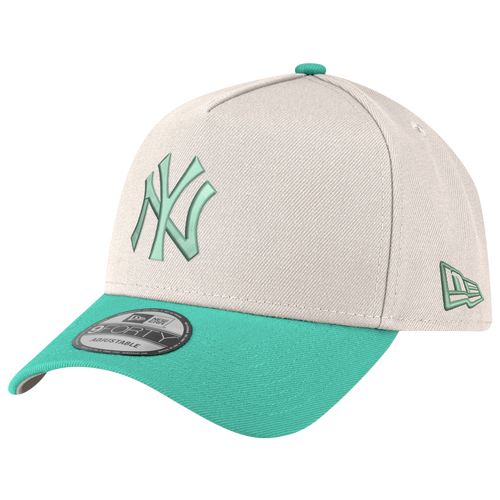 New Era Mens New York Yankees Yankees 940 A Frame Cap - - White / Blue